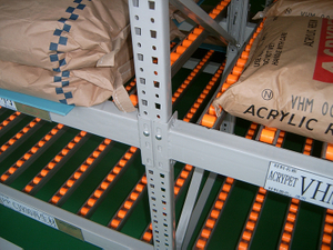 Good Quality Flow-through Shelves Warehouse Roller Racking Rolling Storage Carton Flow Racks